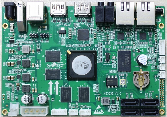 HI3536 Новая плата H.265/H.264 декодирование HDMI2.0 4K выход A17 quad core|Хранилища для