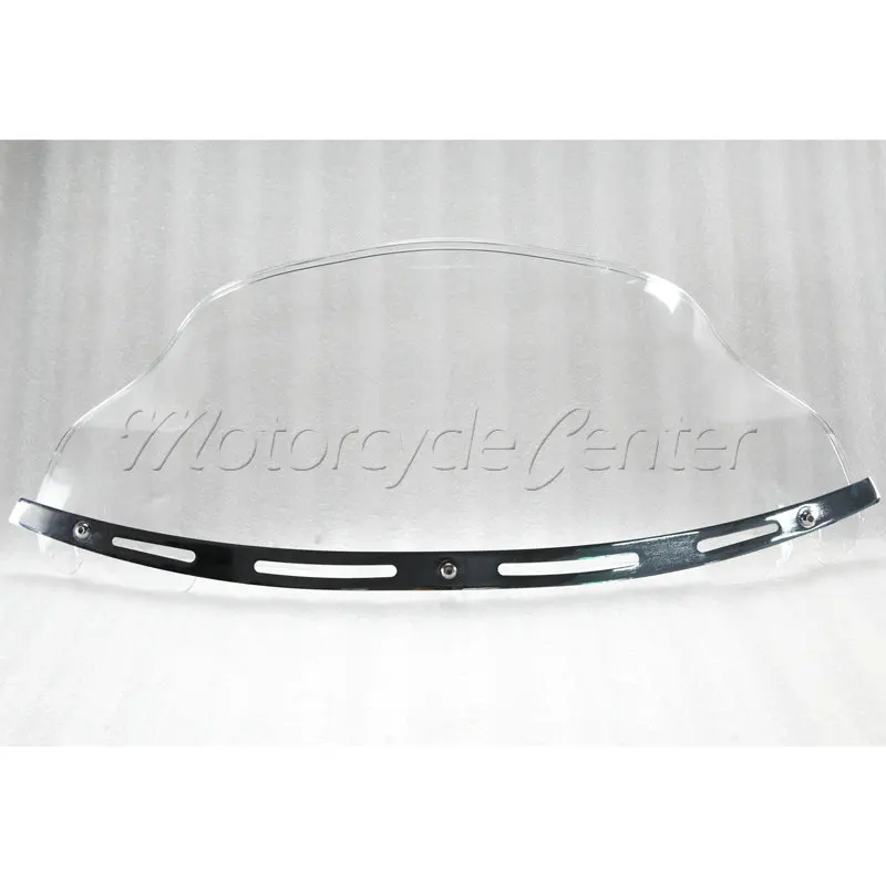 

10 Inch Slot Beveled Windshield Windscreen Trim For Harley Electra Glide Ultra Classic SE FLHTCU FLHTC FLHTK FLHT Clear