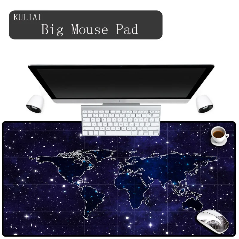 Starry Sky Marble Gamer Gaming Keyboard Mouse Mats Desktop Laptop Computer Pads