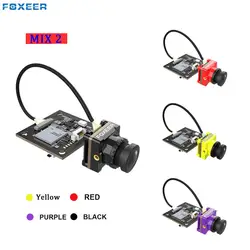 Foxeer Mix 2 1080 P 60fps DVR HD Запись Мини FPV камера с низкой задержкой FOV 155 градусов без замораживания для радиоуправляемого дрона