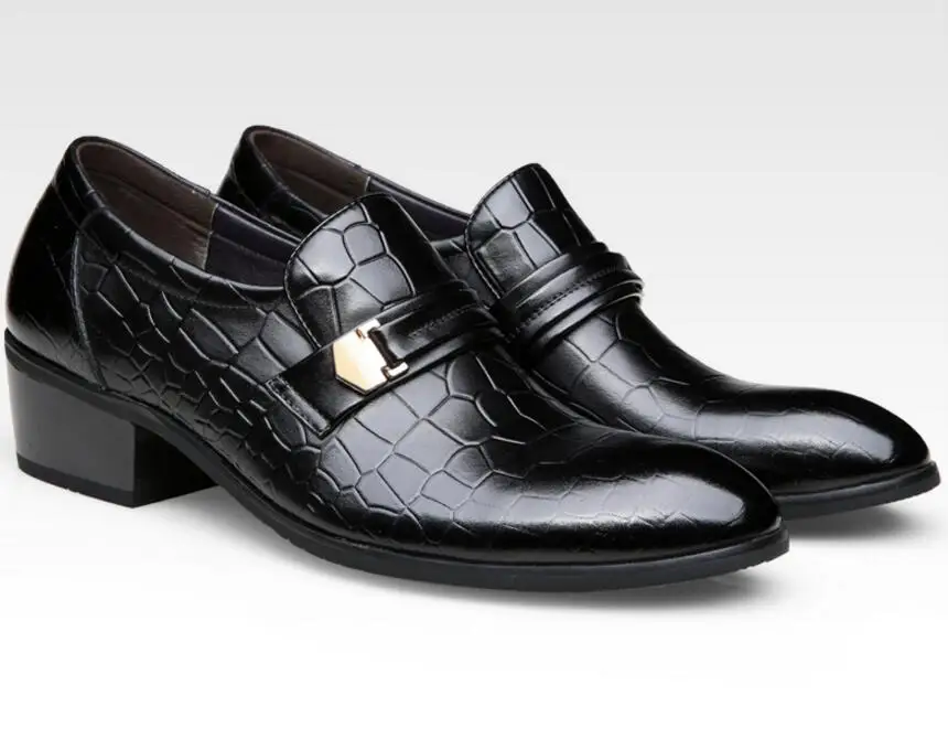 Masculinos Casamento Jozigbema Apontou Hombre Moda Preto Estilo Calçados marrom Sapato Oxfords Britânico Masculina Novos Toe Homens Da Zapatos Sapatos Formal 1wTq1Or