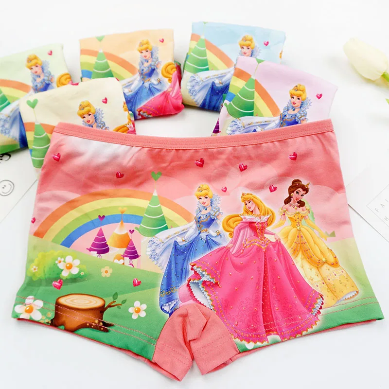 3 шт./лот нижнее белье для девочек розовые трусики Culotte Fille Adolescente трусы боксеры
