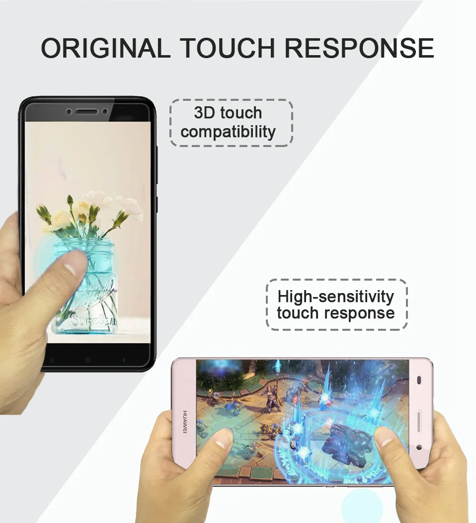 2.5D Tempered Glass For Samsung A7 2018 Glass Cover Tempered Glass Case For Samsung A7 2018 Protective Film Screen Protector 3D  (6)