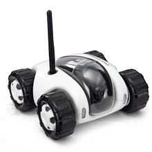 NEW 2016 Mini RC I Spy WIFI Tank Car Video Security H.264 1.0MP Camera WiFi Remote Control By Iphone Android Robot