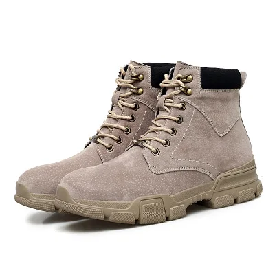 

Autumn and winter men's high desert short leather trend tooling military boots wild England boots men's shoes