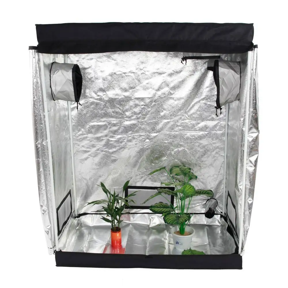 

120 x 60 x 150cm Home Use Dismountable Hydroponic Plant Growing Tent With Window