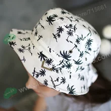 Кокосовые Панамы с принтами для Гавайских женщин и девочек, новые модные красивые летние повседневные хлопковые шляпы для рыбалки