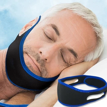 

Anti-mite Headband Sleep Mask Snoring Belt Snoring Protection Jaw Dislocation Support Belt Health Care Tools Gifts Hot Sale