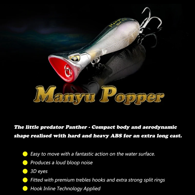 Новая искусственная приманка Поппер приманки для рыбалки топ водные Plopper