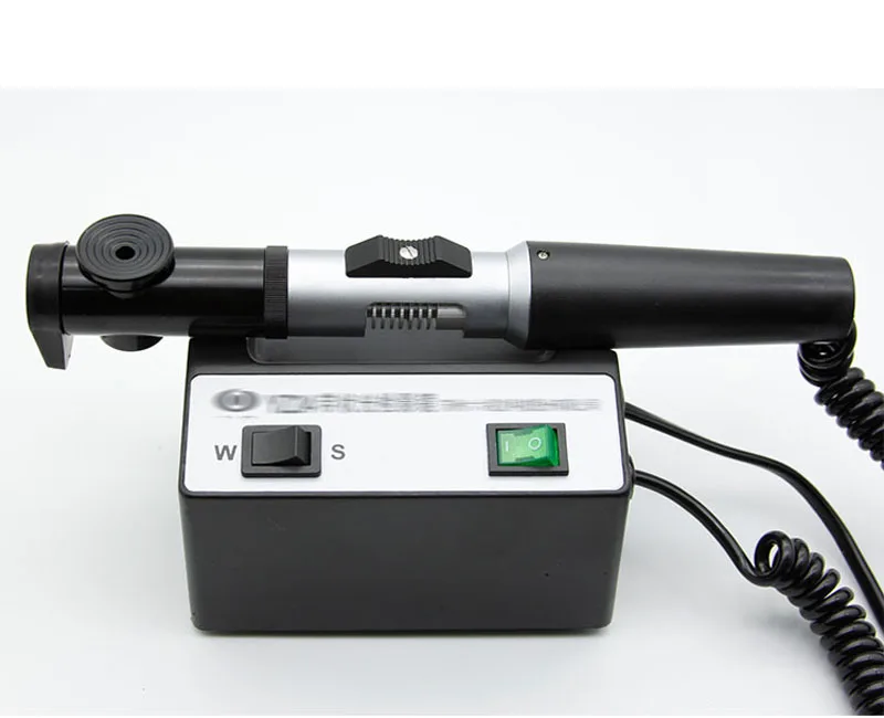 Настольный офтальмоскоп YZ24 Skiascope устройство FDA с адаптером питания Ретиноскоп