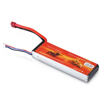 

2pc 2S 7.4V 4000mAh 30C Li-Polymer Battery Pack for RC Airplane Helicopter Truck