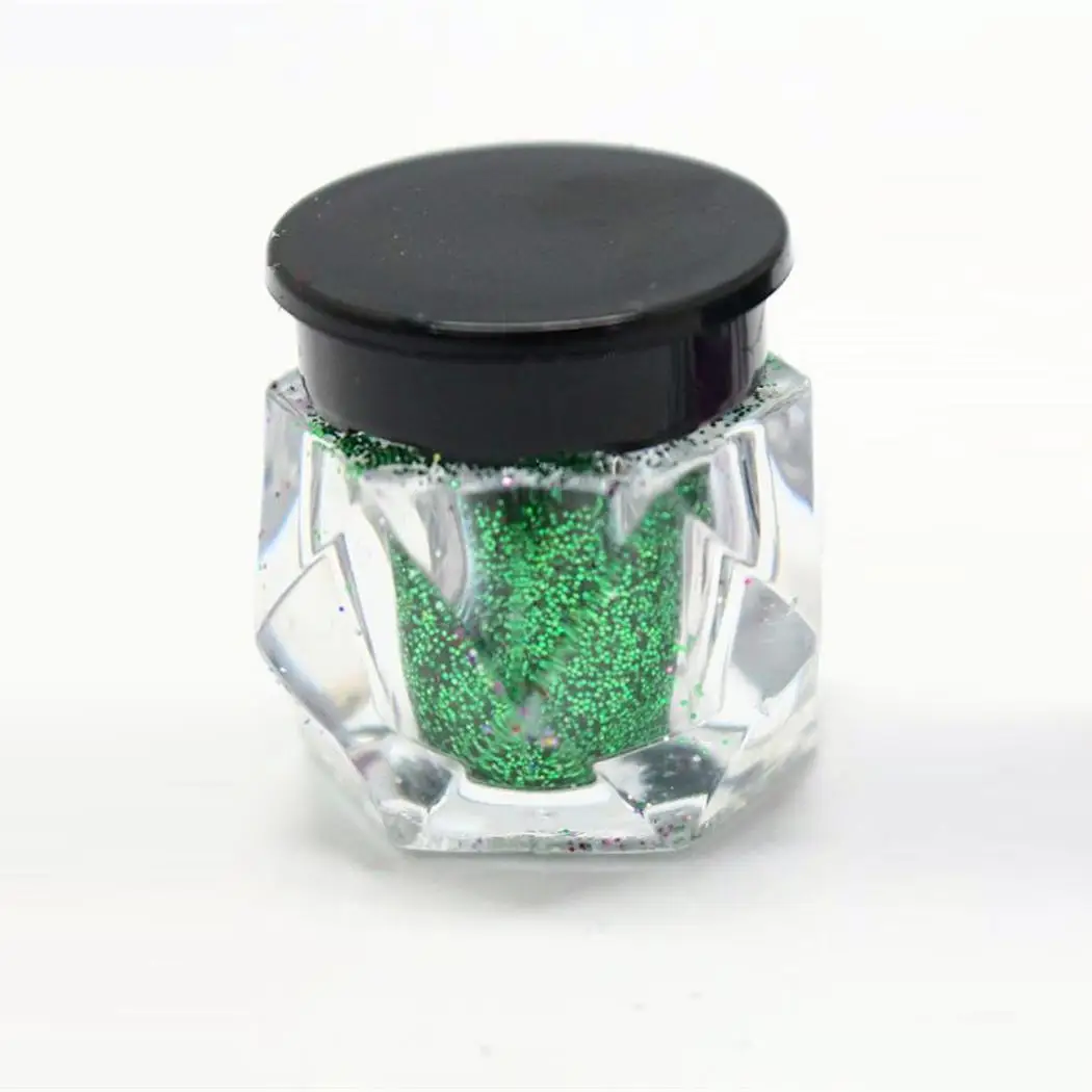 Glitter Eye Shadow Makeup Glitter Pots Home Use, Professional Cosmetic Face Eye Body Shimmer Single Powder