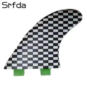 Srfda surf ครีบ FCS กล่องรังผึ้งไฟเบอร์กลาสสำหรับท่องขนาด G7/แอล 3 ชิ้น/เซ็ต SUP กระดานโต้คลื่นครีบ