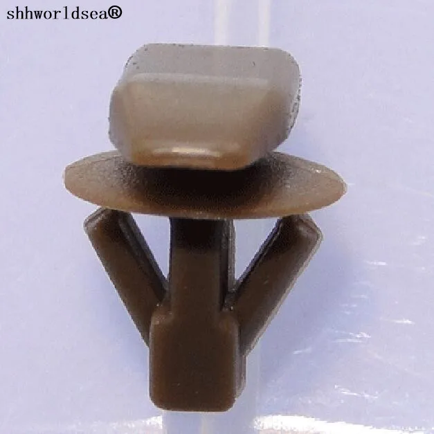 shhworldsea 100pcs auto clip and fastener hood weatherstrip retainer