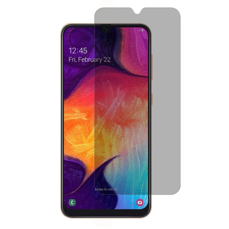 

Privacy Filter Tempered Glass Full Coverage Film AntiSpy Shield Screen Protector for Samsung Galaxy A10 A30 A50 A40