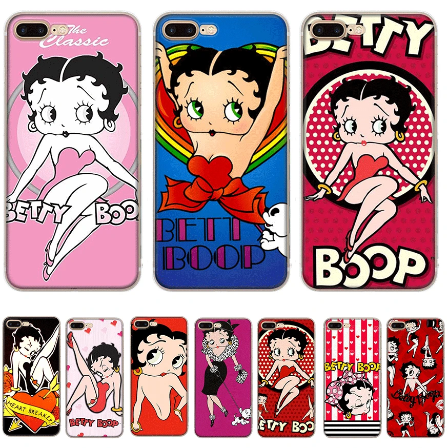 Чехол для мобильного телефона Desxz Betty Boop iPhone 6 6s 7 8 Plus 11 Pro X XS Max 5 5S SE |