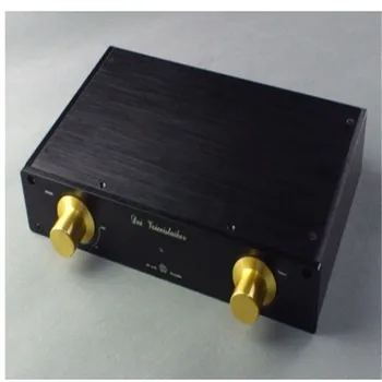

M2705 black All Aluminum chassis / DAC Decoder case / MBL6010 Pre-amplifier chassis/AMP Enclosure /case /DIY Box (265*52*171mm