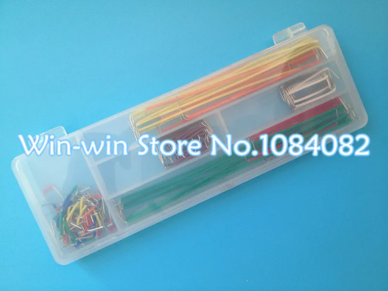 

140Pcs U Shape Shield Solderless Breadboard Jumper Cable Wires Kit