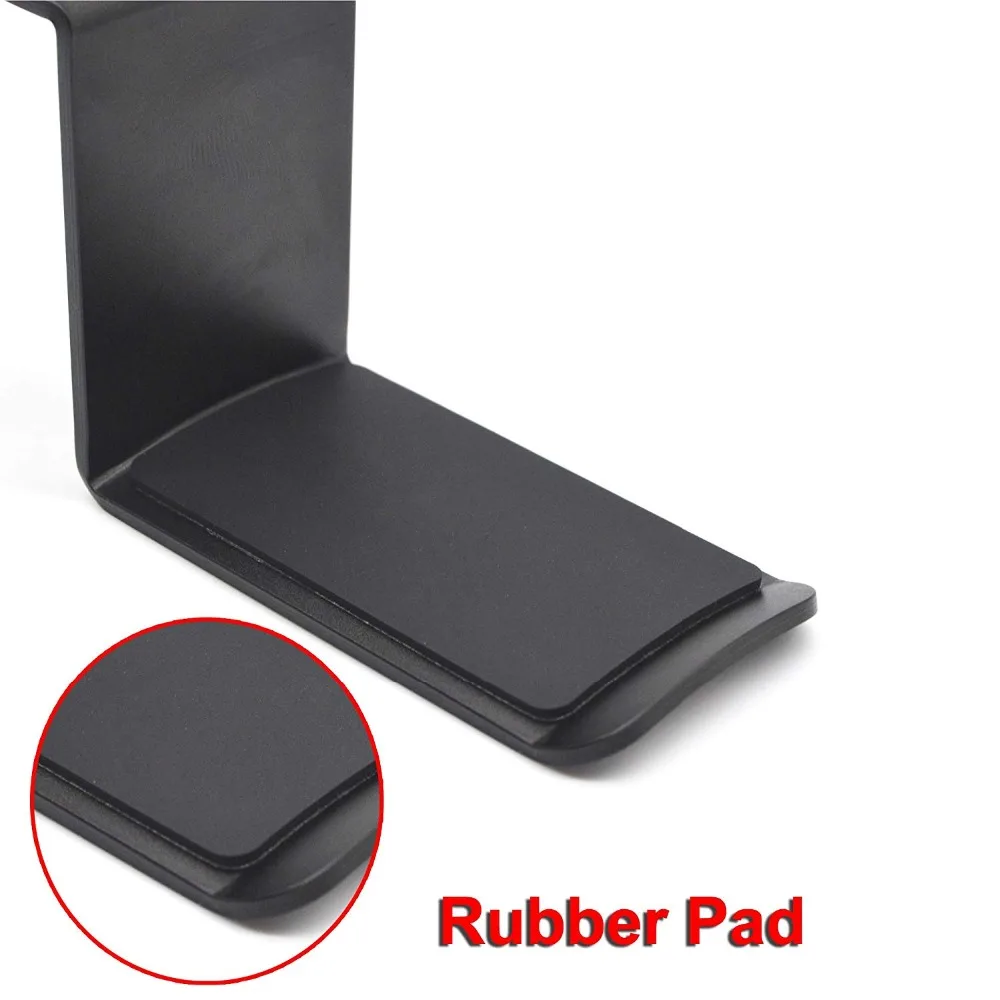 Headphone Headset Holder Universal Metal Headphone Holder Hanger 360ROTATE Computer Desk 