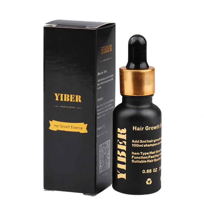 

Hair Growth Essence Fast Hair Grow Restoration Pilatory Professional Keratin Hair Care Styling Anti Hair Loss Dense Sunburst