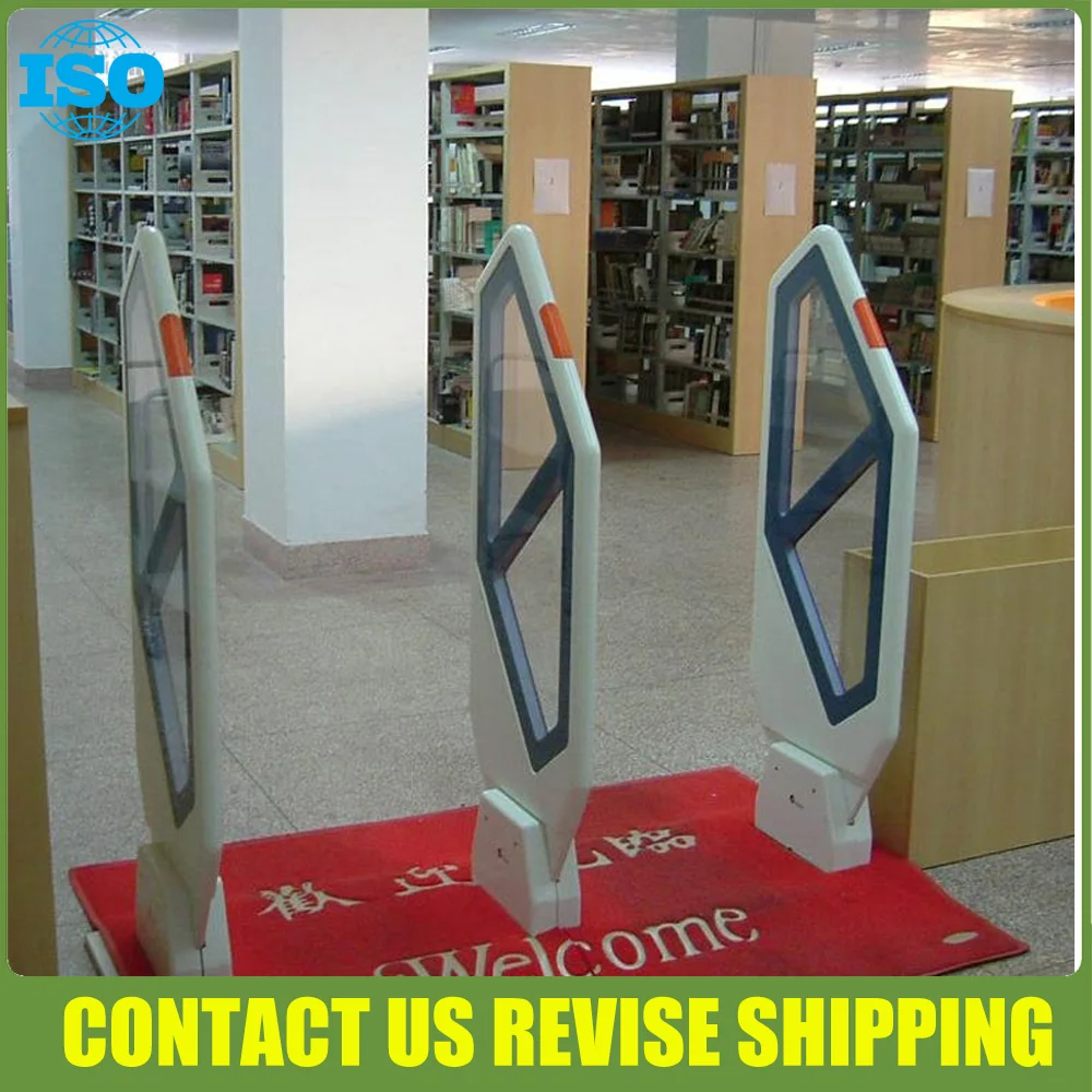 Acrylic library anti theft system,library security gate for shool