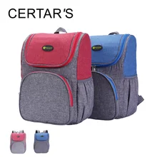 CERTAR’S Baby Diaper Bag Backpack for Stroller Large Capacity Bolsa Cotton Nappy Bag Maternity Backpack Nappy Changing Bags