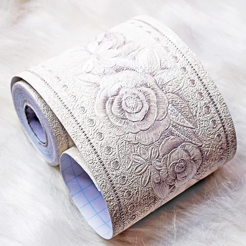 Beste 5 Meters Badkamer amp; Keuken amp; Plint Vinyl Waterdichte Muur Borders Zelfklevende Sticker Tegel Muur papier Home taille Decor