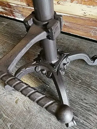 Metal Powder Coated Farmhouse Tractor Bar Stool Height Adjustable Chair with Swivel Seat Scrolled Footrest (USA Stock) Metal Powder Coated Farmhouse Tractor Bar Stool Height Adjustable Chair with Swivel Seat Scrolled Footrest (USA Stock)