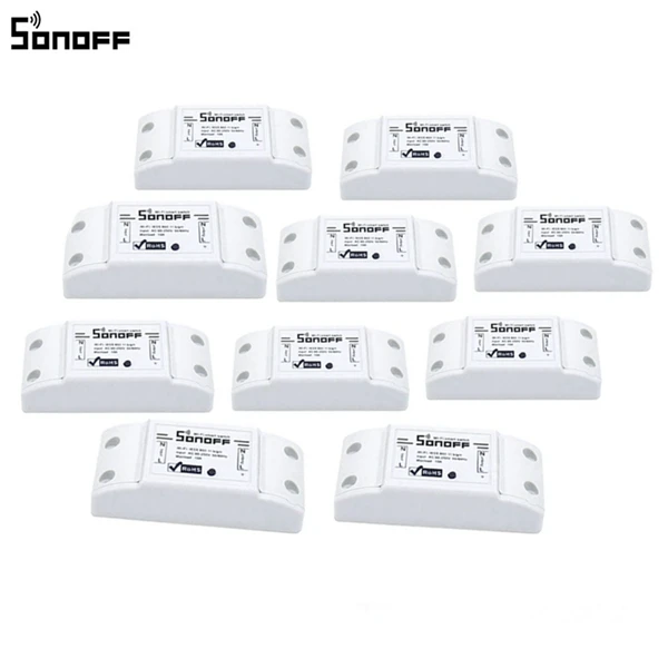 

2/3/4/5/6/8/10 Sonoff Wireless Wifi Switch Universal Smart Home Automation Module Timer Diy Intelligent Remote Control