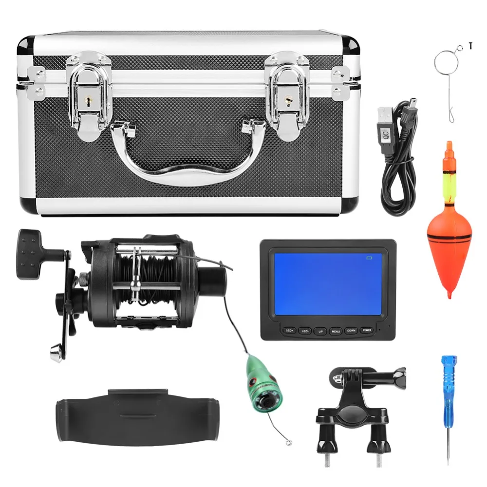 

1000TVL CCD Underwater Fishing Video Camera Kit with 4.3in Color TFT Display Screen