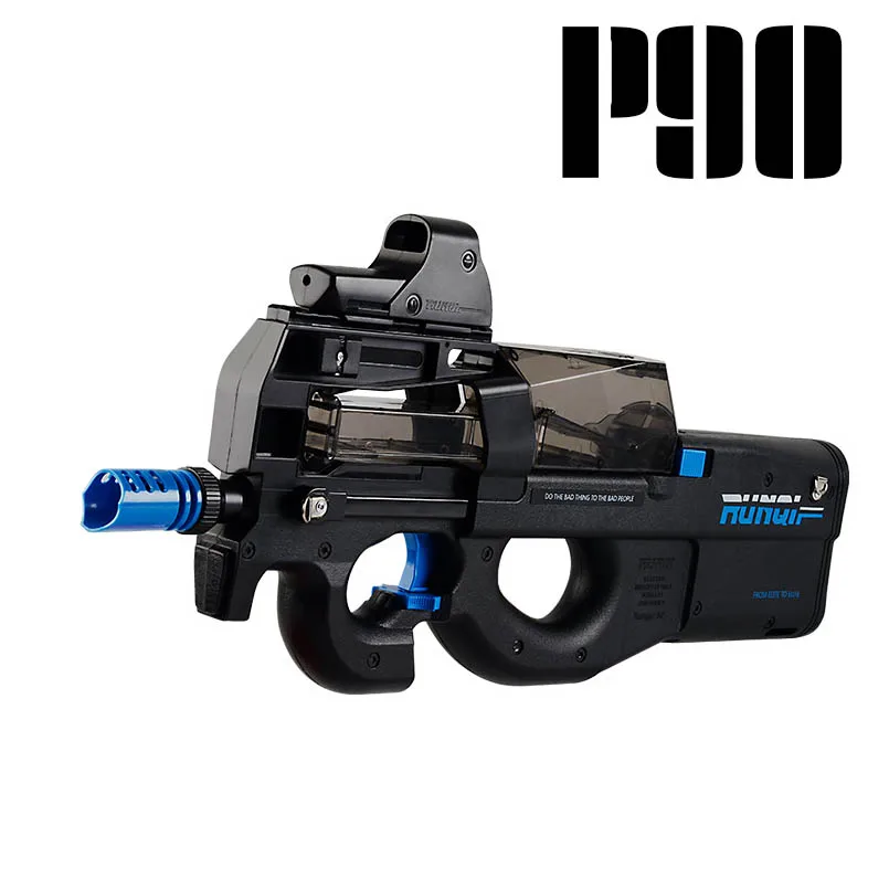 Eléctrico P90 Graffiti edición pistola de juguete Live CS Assault Snipe arma de simulación de agua suave al aire libre pistola de bala juguetes para niños los niños - 5