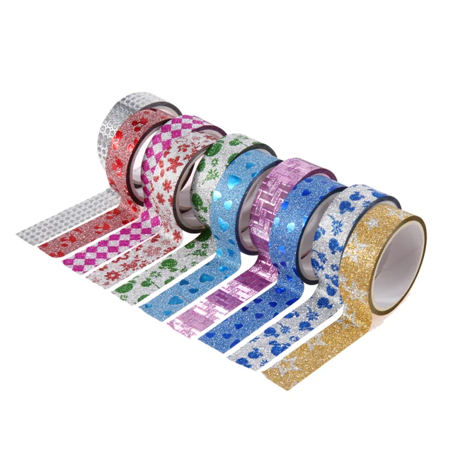 10pcs Decorative Adhesive tape sticker scrapbooking planner masking ...