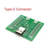 USB 3,1 tipo-C conector 24Pin hembra adaptador de PCB 2x12P doble fila electrónica Experimental Circuirt Junta ► Foto 1/4