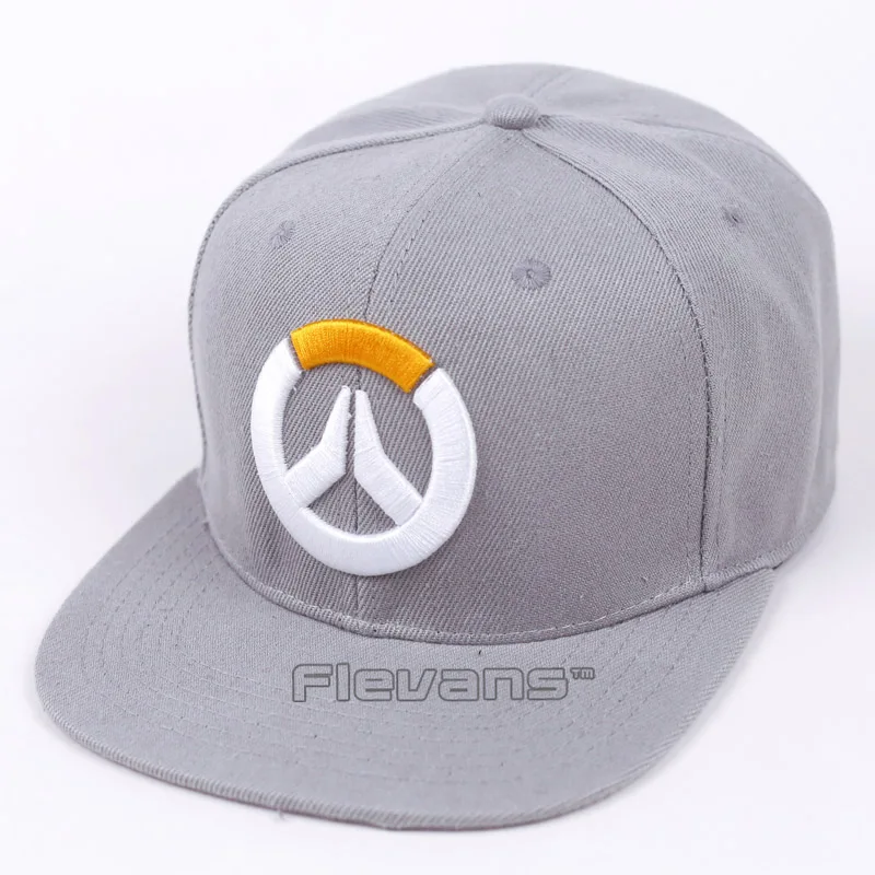 Горячая игра OW логотип трендовая Кепка Snapback кепка мужская бейсболка с вышивкой s регулируемая хип-хоп кепка 2 типа - Цвет: B