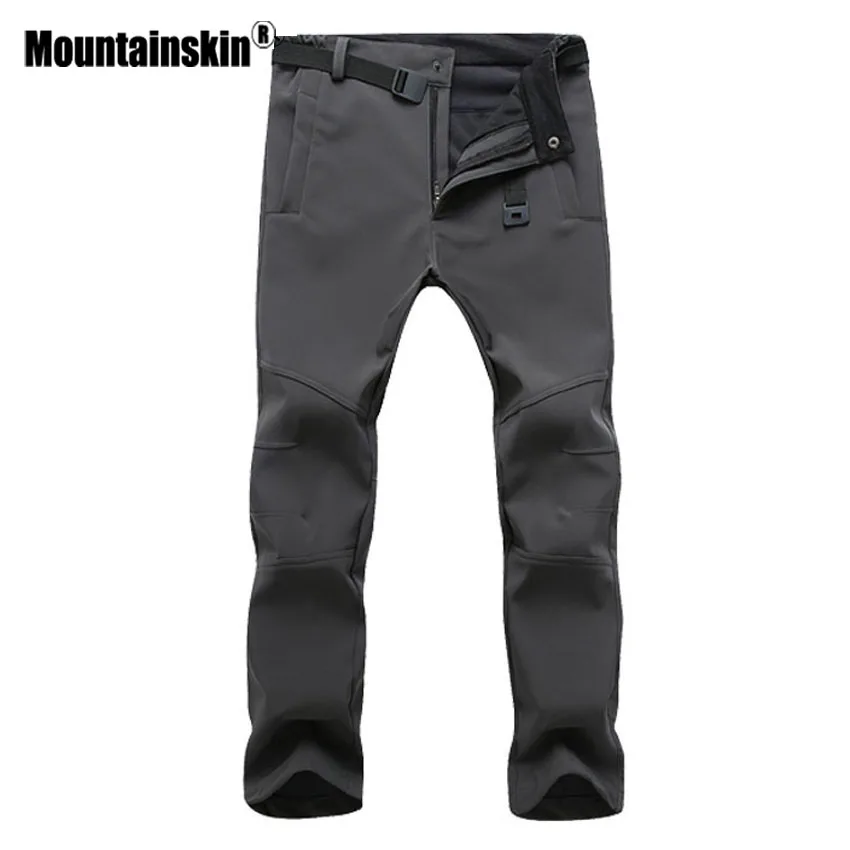 Мужские флисовые штаны Mountainskin Теплые повседневные для бега на зиму SA393| |