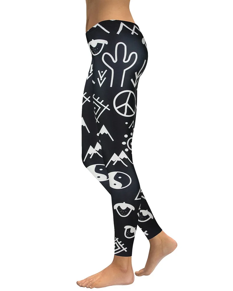 Peace symbol legging (2)