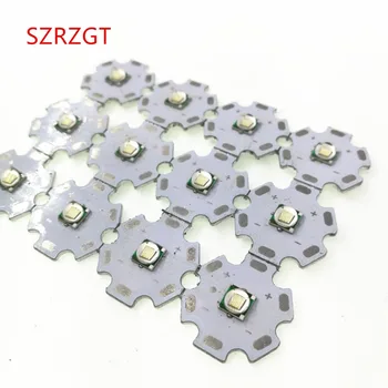

CREE XML LED Diode T6 10W White Warm White Flashlight Chip Yellow 5050 Red Green Blue UV High Power LED Emitter