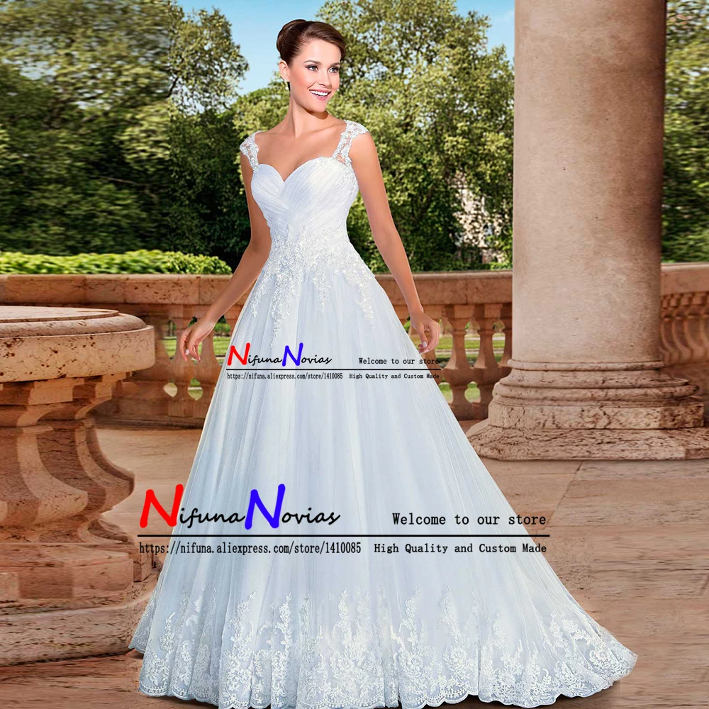 Vestido de novia 2019 Сексуальное Милое бальное платье свадебные платья импортированные