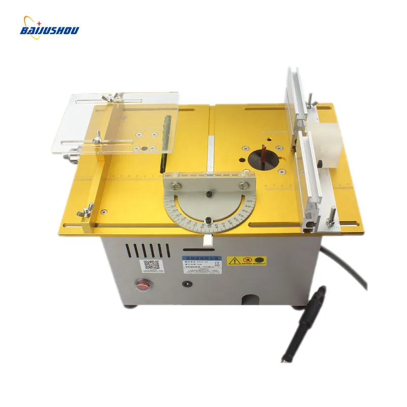220V Mini Table Saw Wood Working Bench Lathe Electric 