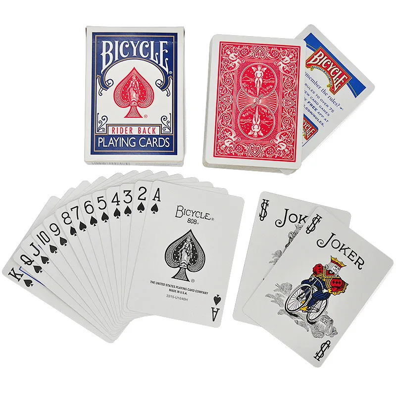 Bicycle 808 Rider Back Playing Cards BBG 12 Decks Of Bicycle Rider - Main Image
