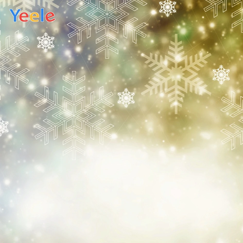 Yeele Light Bokeh блестящие снежинки мечтательные Портретные фотографии фоны