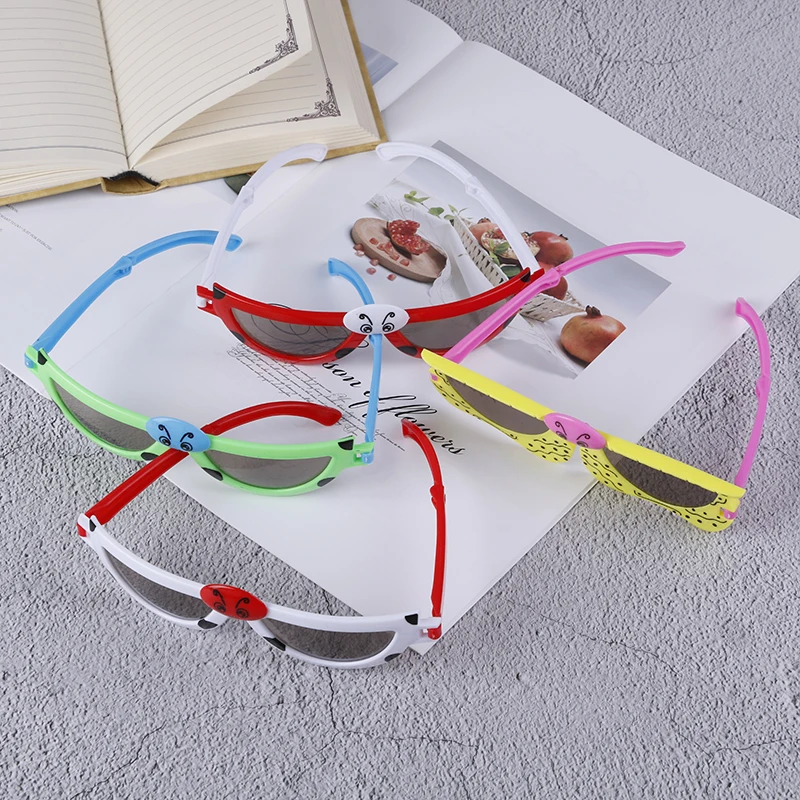 

1PC Kids Insect Shape Glasses Happy Birthday Party Favor Ladybug Glasses Girl Boy Party Souvenirs