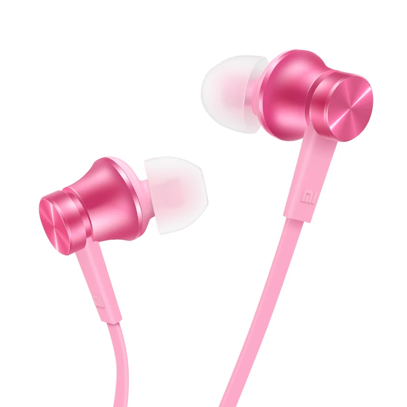 Xiaomi Piston наушники Basic In-Ear с микрофоном Микрофон Встроенный Handsfree проводной контроль 1,25 м шнур для Redmi смартфонов