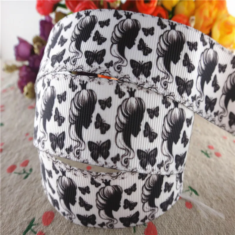 1" 25mm or 1.5" 38mm 5 yards/lot Movie characters printed grosgrain ribbons cartoon ribbon DIY handmade materials ribbon decoration ribbon supplies grosgrain ribbon