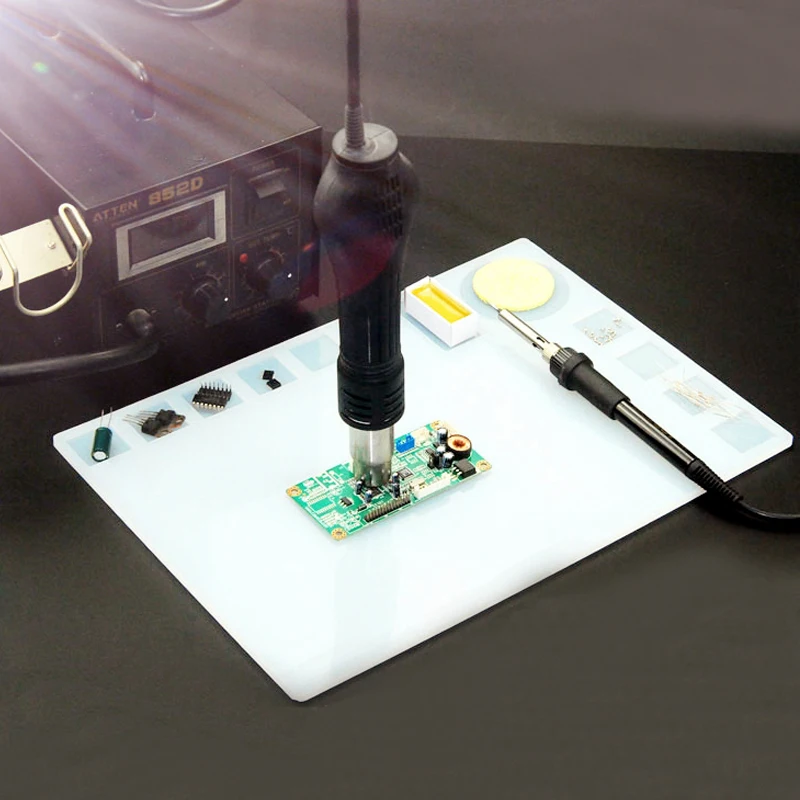 

Thicken Service station Insulation pad Unscented Silicone pad High temperature resistant pad 35*25*5mm