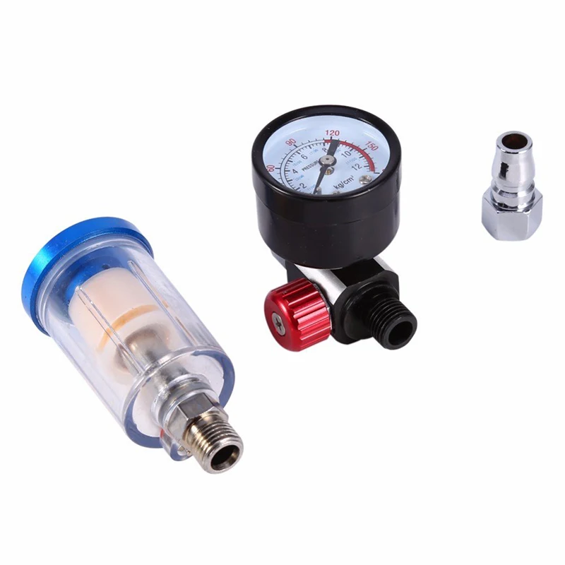 150mm Spray Pneumatic Gun Air Conditioner Pressure Gauge4