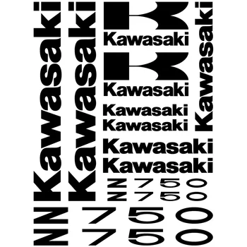 

For 1Set MAXI KIT KAWASAKI Z750 Stickers Autocollants Adhesifs Moto Haute Qualite