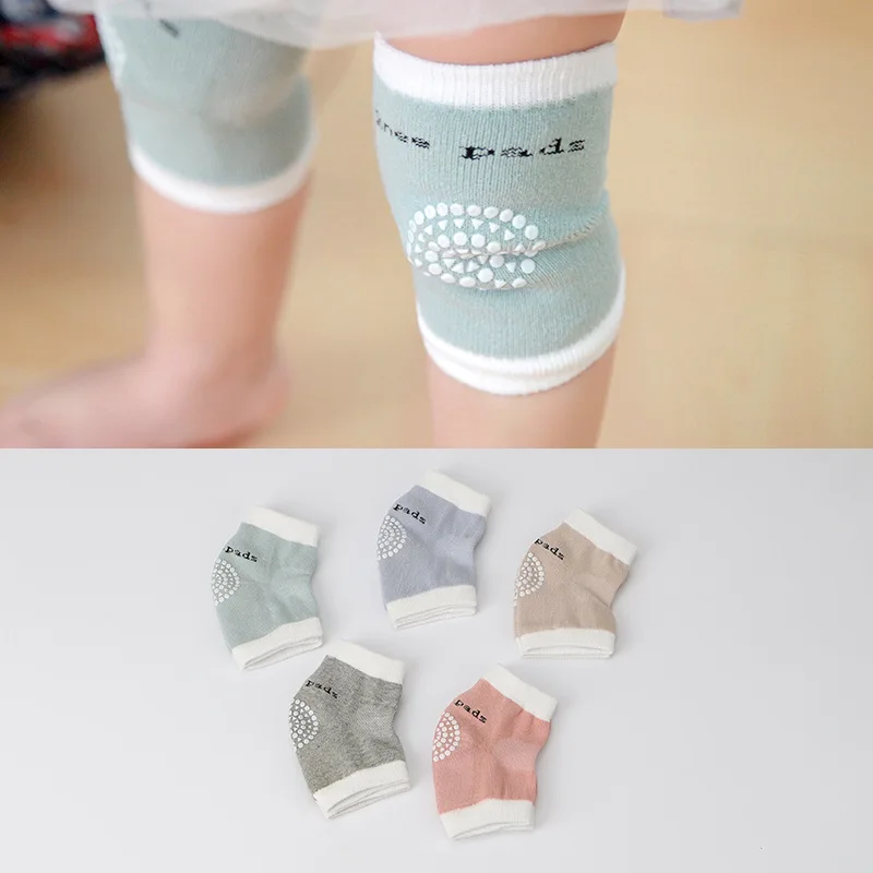 

New Four Seasons baby knee full cotton infant crawler leg anti-slip dispensing child protective gear newborn boy socks