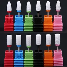 MAFANAILS 28 Type Ceramic Nail Drill Bits Manicure Machine Accessories Rotary Electric Nail Files Manicure Cutter Nail Files DIY