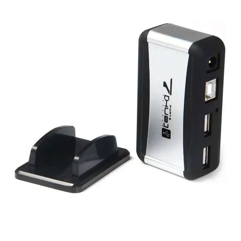 Внешний концентратор с вилкой Eu 7 портов Usb 2,0 с разъемом мульти-розетка питания для ноутбука Pc Mac